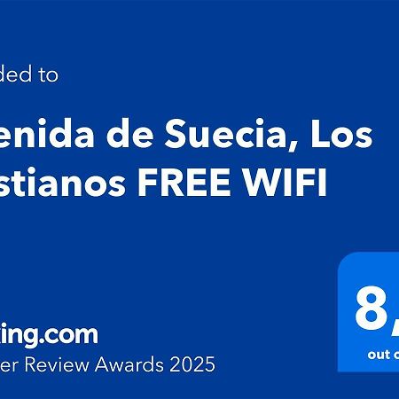 Avenida De Suecia, Los Cristianos Free Wifi 阿罗纳 外观 照片